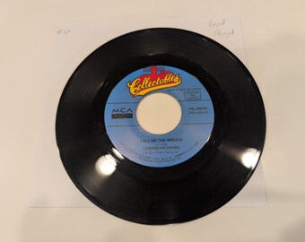 Lynyrd Skynyrd "Call Me The Breeze / Gimme Three Steps" Vinyle 7" Single (Insanely Rare ; EX face A / Strong VG+ Face B ; EX play-grade)