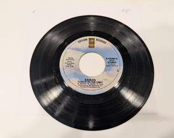 Eagles "Take It To The Limit / After The Thrill Is Gone" Vinyl 7" Single (strong VG+ visual; play-graded)