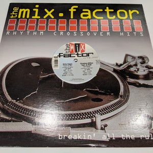 Mix Factor, The &quot;Rhythm Crossover Hits : April 2002&quot; Double Vinyl DJ Mix Records (Linkin Park, POD, Christina Millian, Britney Spears, NM)