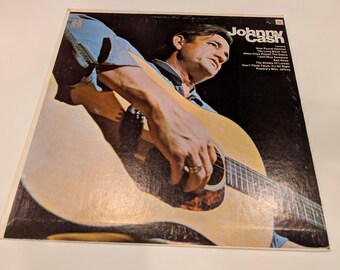 Johnny Cash "Self Titled" Vinyl LP (1969 Harmony; EX cover / EX+ disc; stunning!)