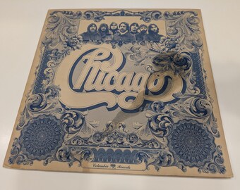 Disque vinyle Chicago « VI / 6 » (boîte rigide Vg gatefold ; taché/disque EX ; nettoyage par ultrasons le 12/12/2025 ; qualité lecture EX)