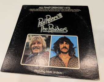 Paul Revere & The Raiders "All-Time Greatest Hits" Double Vinyl 2 x LP (strong VG cover with both original inners! / EX+ discs; nice set!)