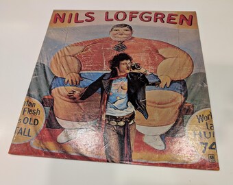 Nils Lofgren "Self Titled" Vinyl LP (strong VG+ cover; classic cover! / EX disc; Ultrasonic Cleaned 9/5/2025)