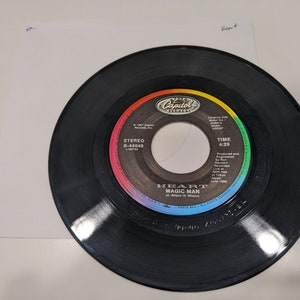 Heart &quot;Who Will You Run To / Magic Man (Live Version)&quot; Vinyl 7&quot; Single (NM- disc; **Collector Grade**)