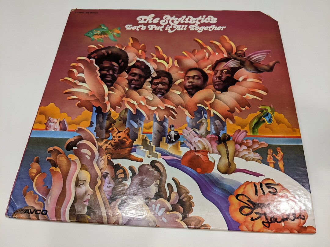 Stylistics let's Put It All Together Vinyl LP Etsy