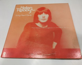Helen Reddy "Long Hard Climb" Vinyl LP (VG+ tri-gatefold cover; outer scuffs / NM- disc)