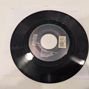 Enigma "Sadeness Part 1 (Radio Edit) / Sadeness Part 1 (Meditation Mix)" Vinyl 7" Single (NM- disc; beautiful!; **Collector Grade**)