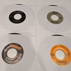 Johnny Paycheck 7" Singles Collection x 9 (All VG+ or better!)