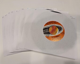 Collection de 8 45 tours vinyle 7 pouces de B.J. Thomas (tous en excellent état ! Disques EX à NM-)