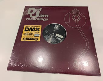 DMX "Where The Hood At" Vinyl 12" Maxi Single (**New / SEALED**)