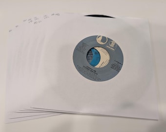 Colección de sencillos de vinilo de 7" de Johnny Lee x 12 (todos discos de alta calidad, de VG+ a EX+; todos lavados a mano con microfibra)