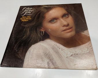 Olivia Newton John "Have You Never Been Mellow" Vinyl LP (VG+ cover; superfluous tape? / strong VG+ disc; microfiber hand cleaned)