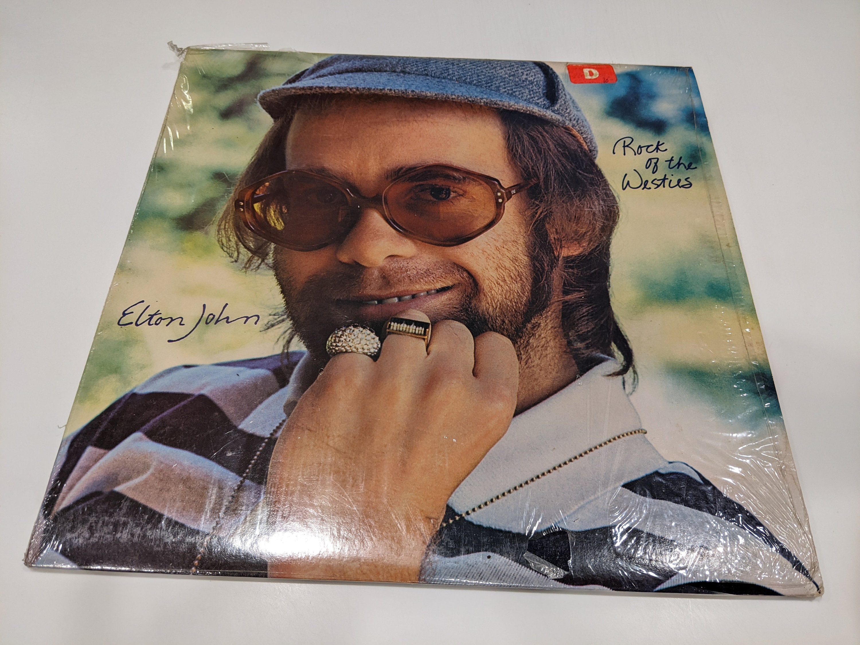 英LP Elton John Rock Of The Westies 1stプレ Elton John LP Rock of