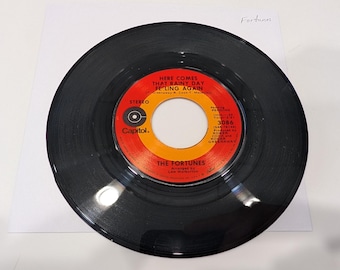 Fortunes "Here Comes That Rainy Day Feeling Again / I Gotta Dream" Vinyl 7" Singles (NM- side A / EX side B)
