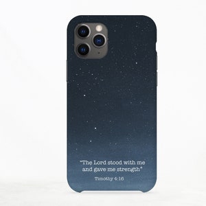 Custom christian bible verse iPhone 13 Pro Max case, personalized quote iPhone 12 Pro case gift for Christians, catholic iPhone 11 case