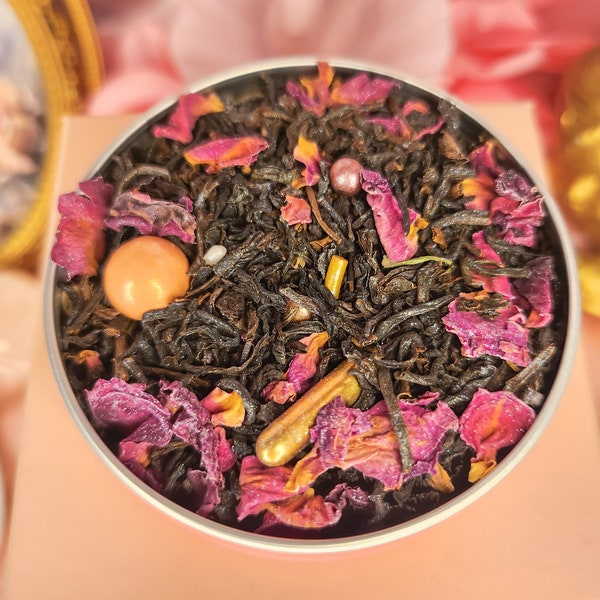 Marie Antoinette: Glittery Peach Black Tea