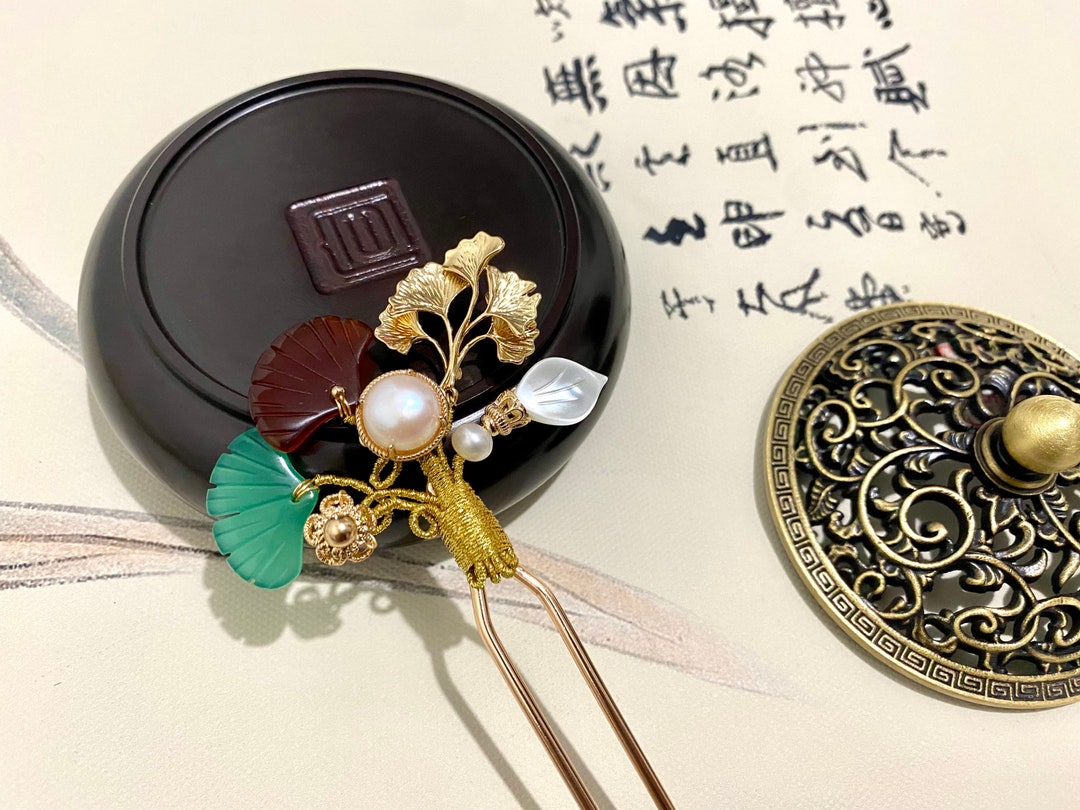 Decorative Hair Pin Hair Sticksfine Gold Plated Copper Hair Pins for