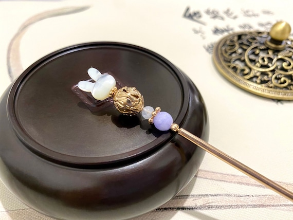 Haarnadeln Im Chinesischen Vintage-Stil – 2 Stück, Schwert-Design, Für Langes Haar