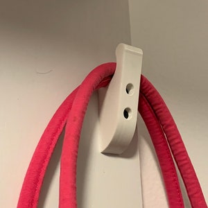 3d Printed handbag hook, all purpose wall mount hook
