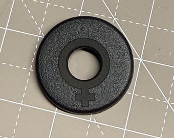 Protective key hole covers, fits 18-25 Wrangler JL & JLU Without Remote Entry