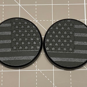 For Wrangler JL Gladiator Key Hole Covers: Engraved Design, Protective Caps