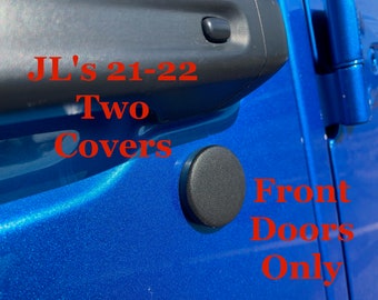 Protective key hole covers, fits 18-24 Wrangler JL