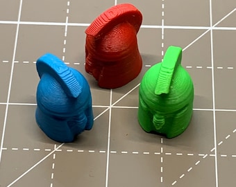 3d printed Gladiator helmet valve stem caps