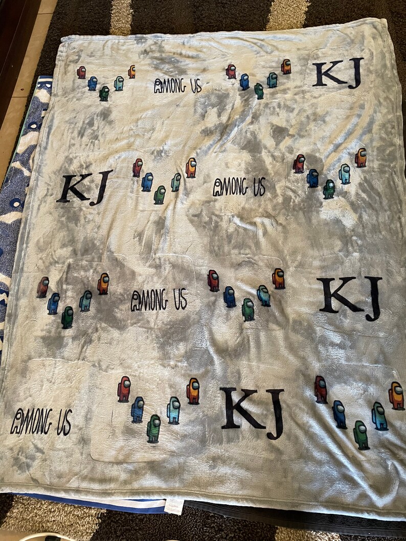 Among Us Blanket Etsy