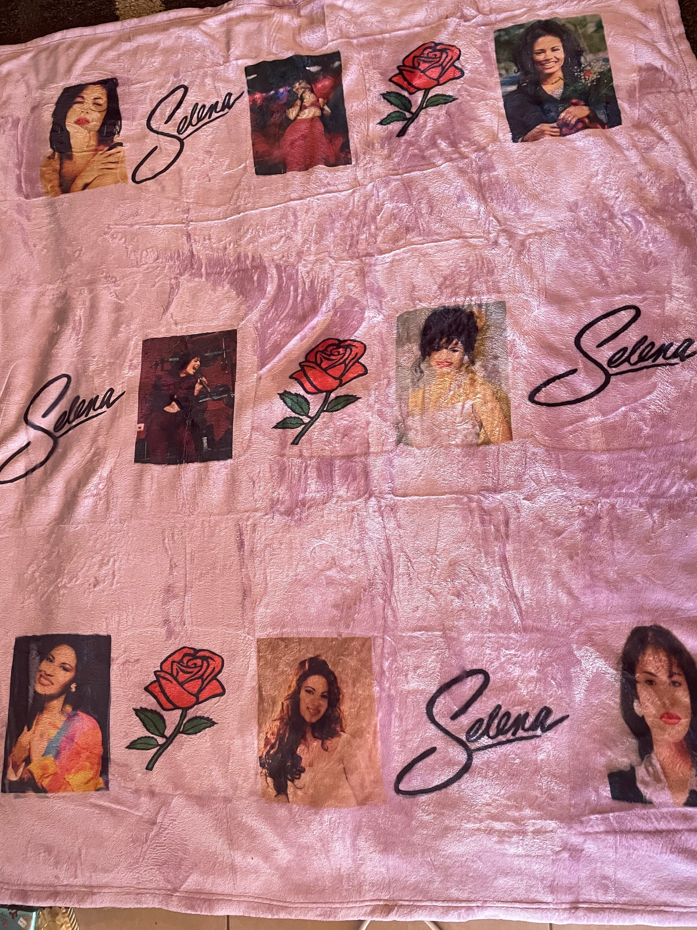 Customized Selena Blanket Etsy