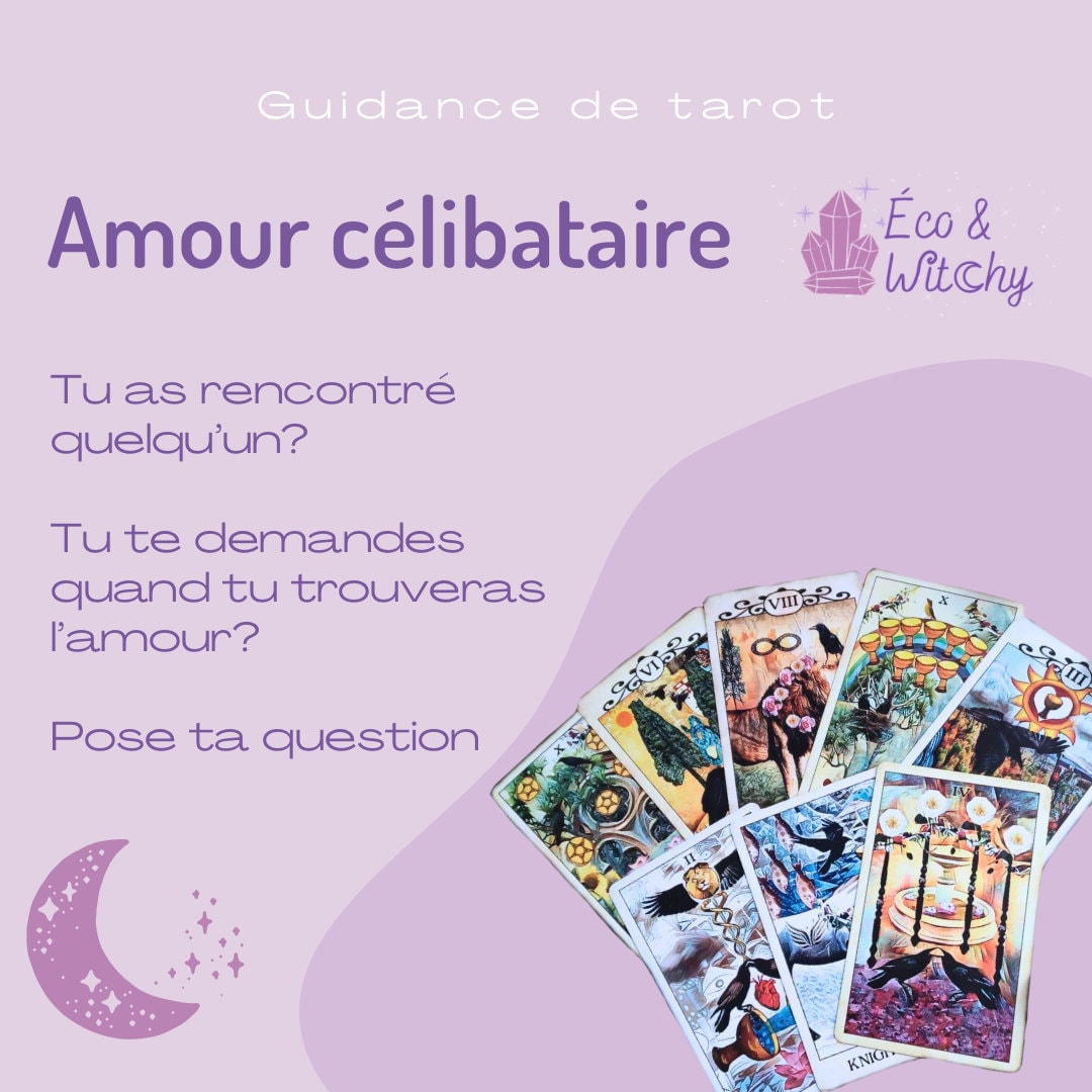 Tarot de l'amour : des tirages de cartes pour les couples et célibataires 
