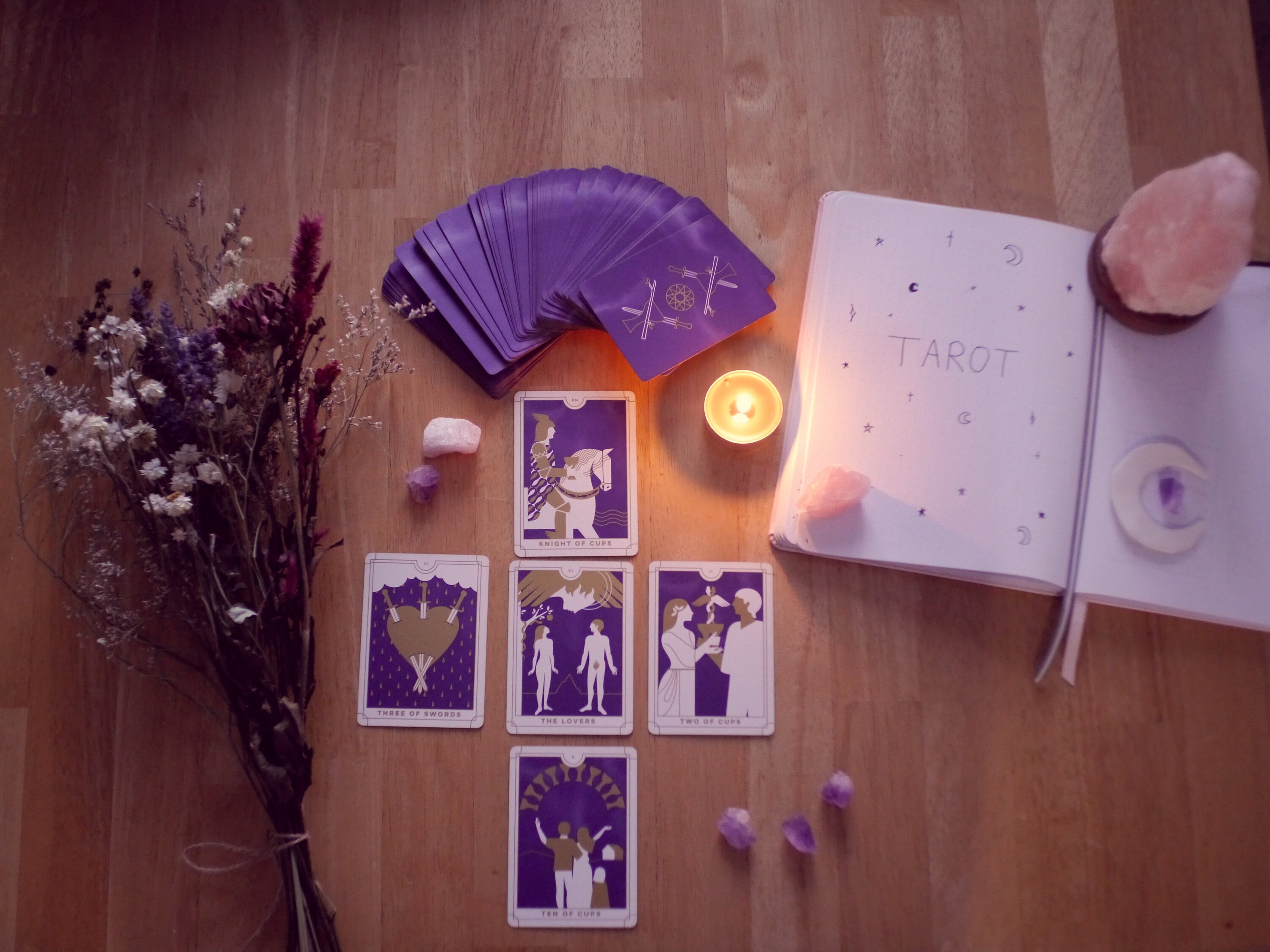 Tirage Tarot Amour Pour Celibataire Guidance En Amour Etsy Polska