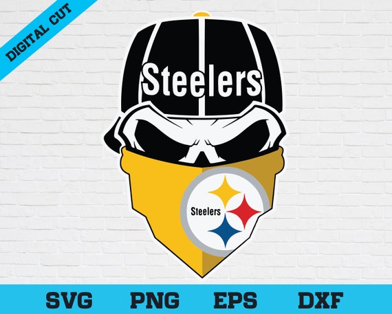 Download Pittsburgh Steelers skull svg Steelers skull svg Steelers ...