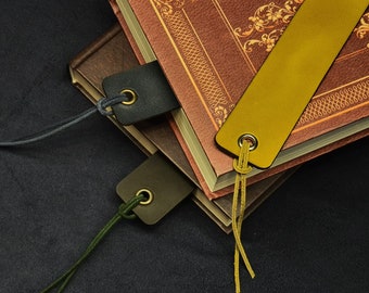 Personalisiertes Leder Lesezeichen, Leder Lesezeichen, Personalisiertes Lesezeichen, Buch Accessoire