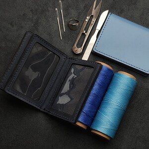 Groomsmen Geschenk, Minimalistische Leder Geldbörse, schlanker Kartenhalter, personalisierter Kartenhalter, Vatertagsgeschenk, Leder Geldbörse, benutzerdefinierter Kartenhalter