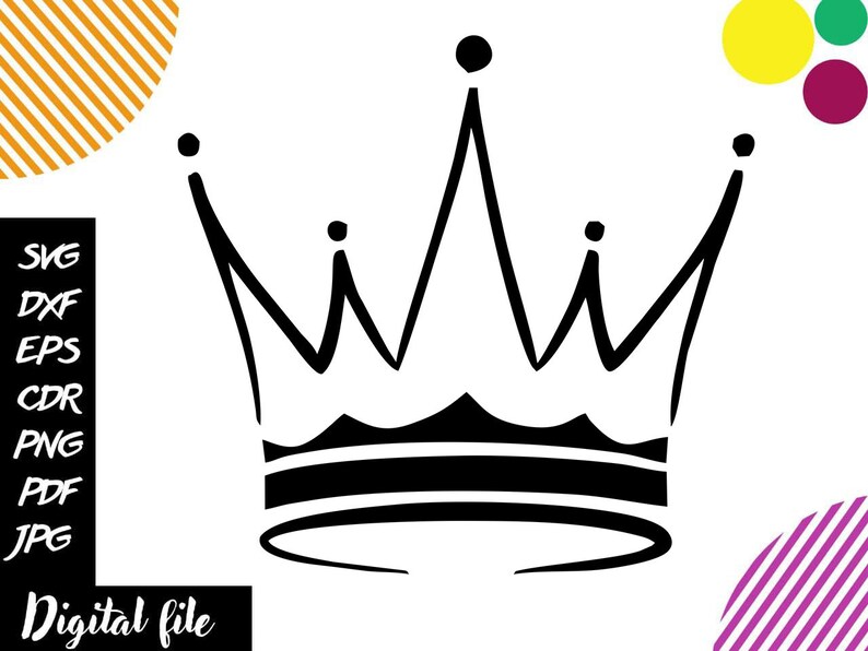 laser engraving clipart, king  for silhouette princess Crown cut or engrave design  dxf queen Cricut printable svg png