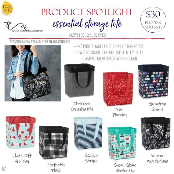 essential storage tote