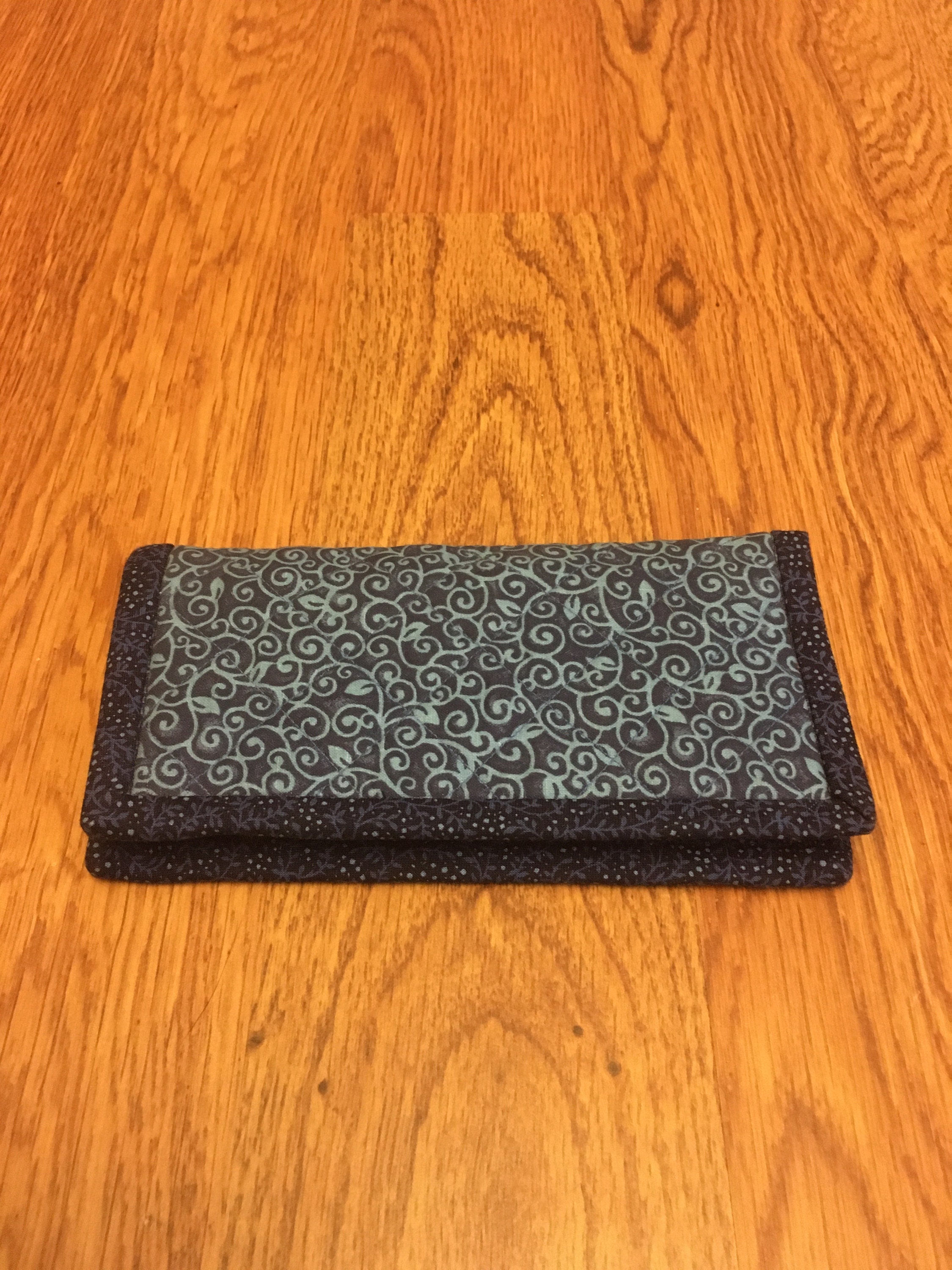 Quilted Checkbook Cover Etsy