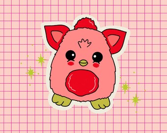 Furby Sticker Etsy