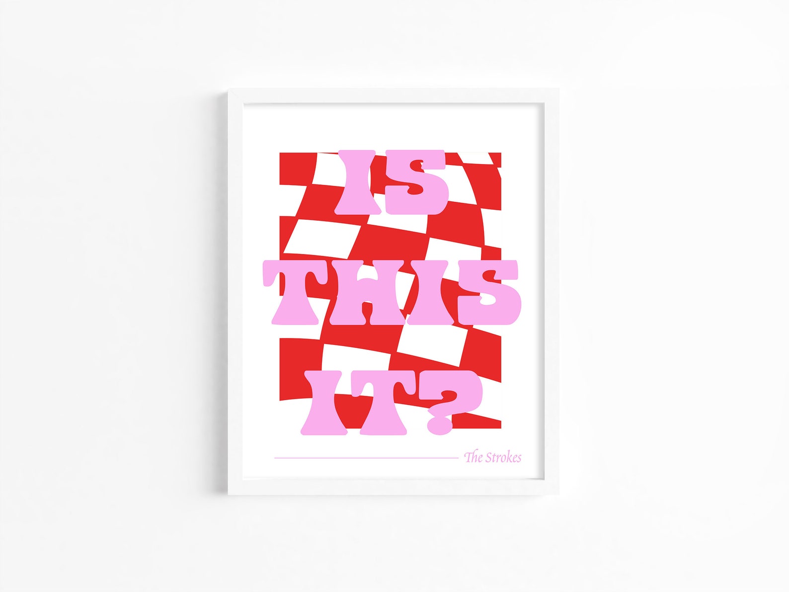 The Strokes Is This It Print Printable Digital Download Etsy