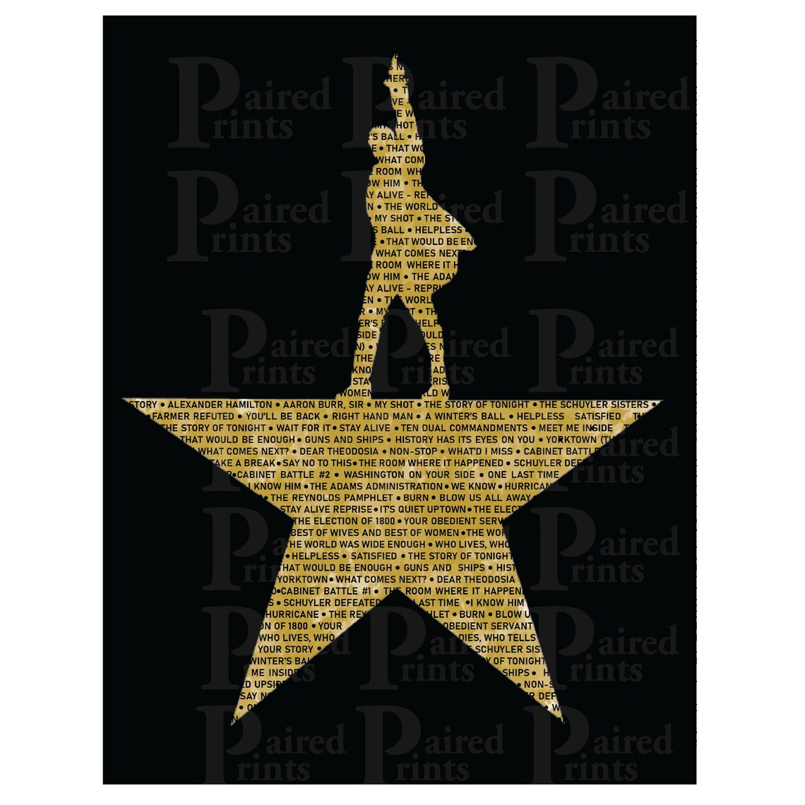 Hamilton Soundtrack 1 Poster - Etsy