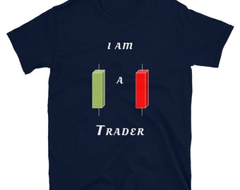 Funny Stock Trader Shirt | Candlestick Chart Graphic Tee