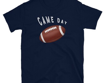 Game Day Football T-Shirt: Soft Ring-Spun Cotton Tee
