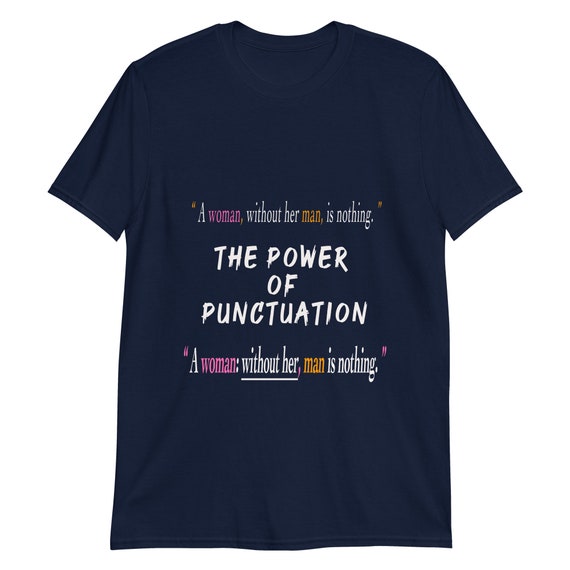 The Power of Punctuation Gift for Her Gift for Mom Funny - Etsy The Power of Punctuation Gift for Her Gift for Mom Funny - Etsy