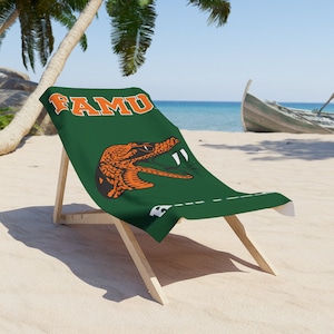 FAMU Rattlers Luxe Beach Towel