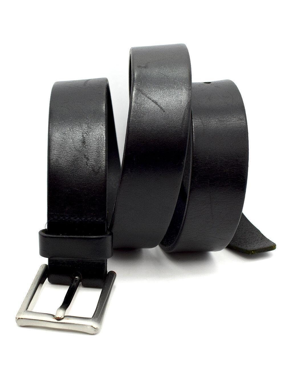 Banana Republic Original Mens Leather Belt Black Etsy