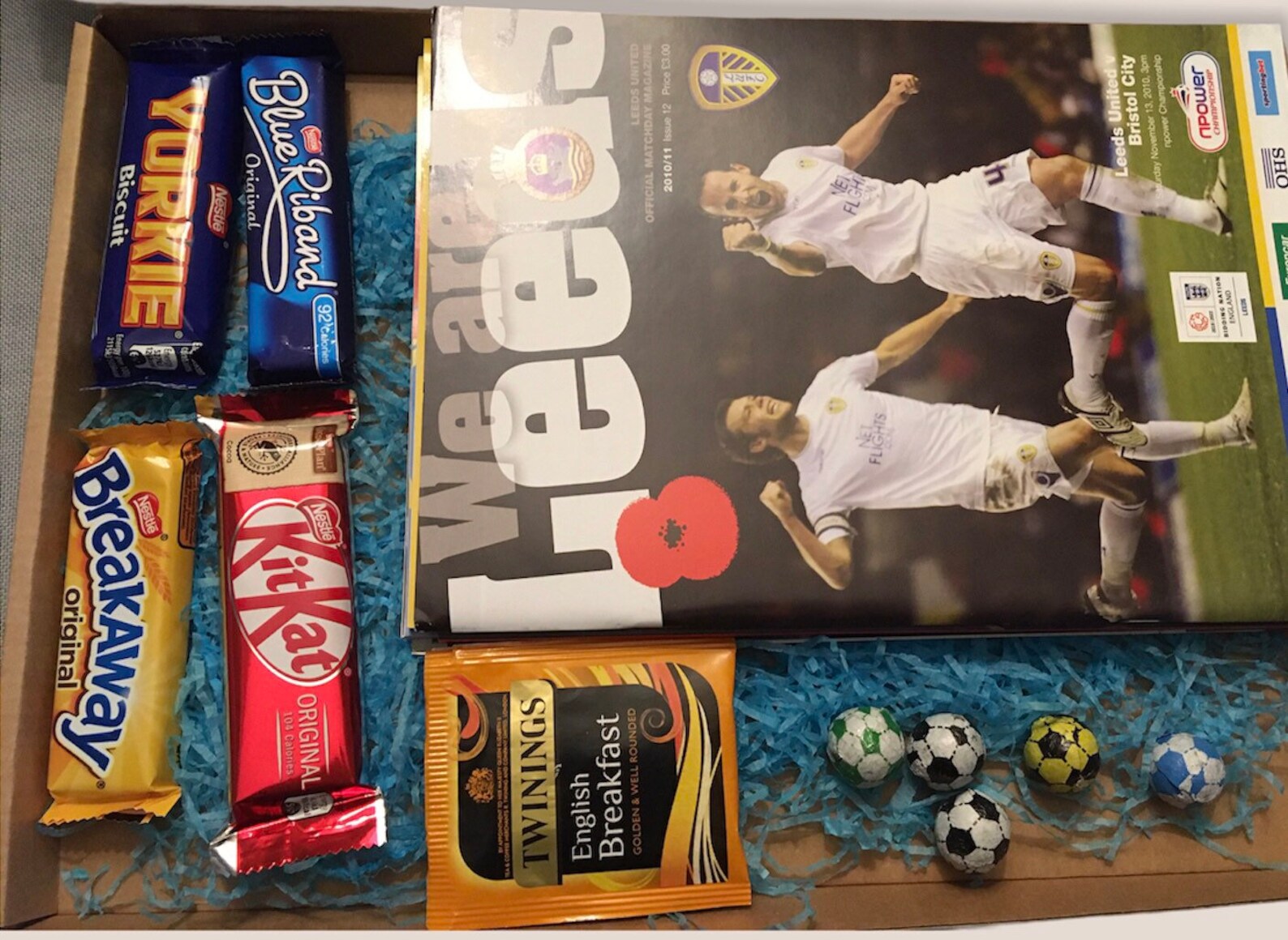 Football Mystery Retro Football Programmes Gift Box Sports Etsy