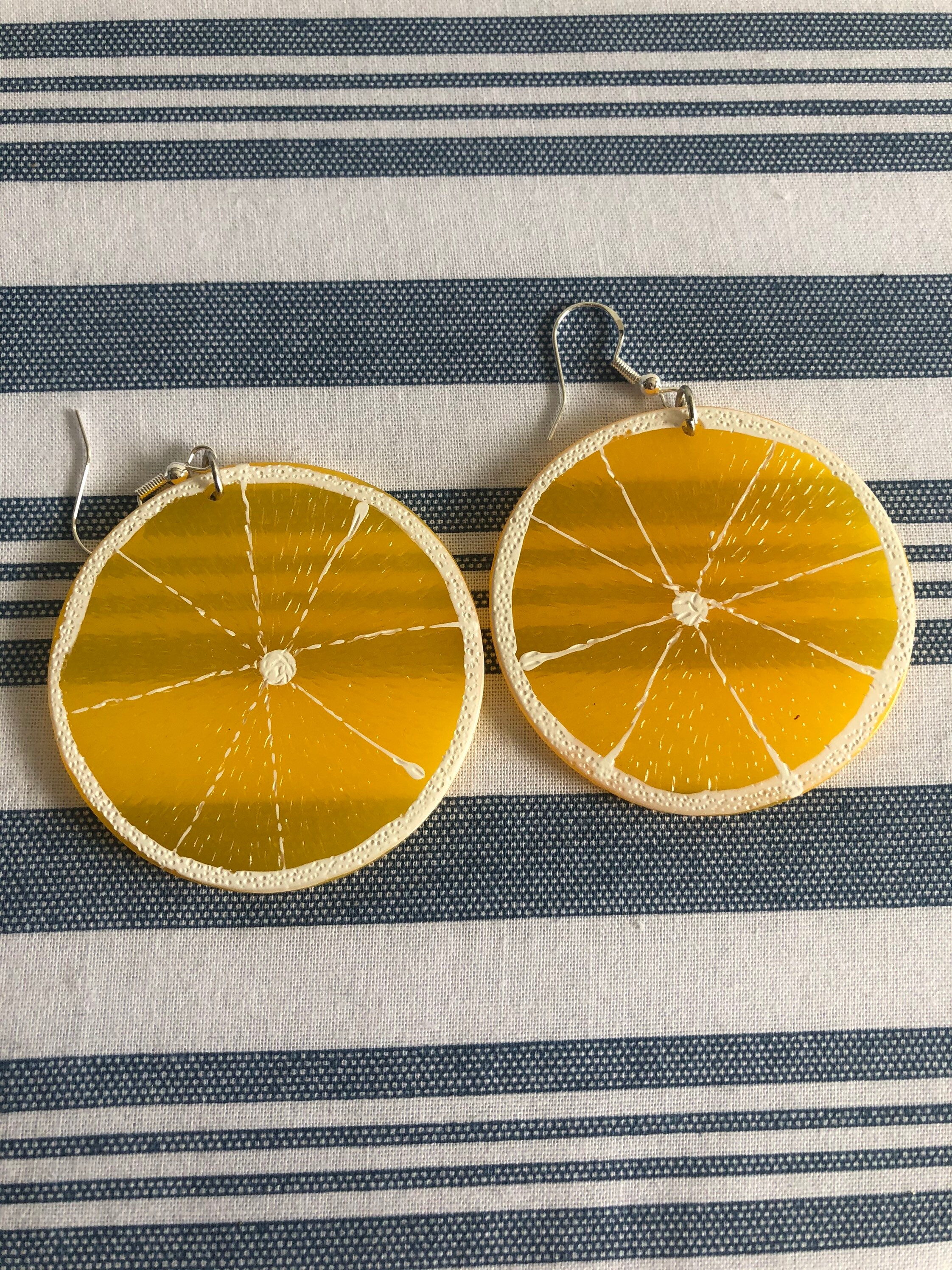 Fruit Earrings Strawberry Lime Lemon Kiwi Jewelry Cottagecore Etsy