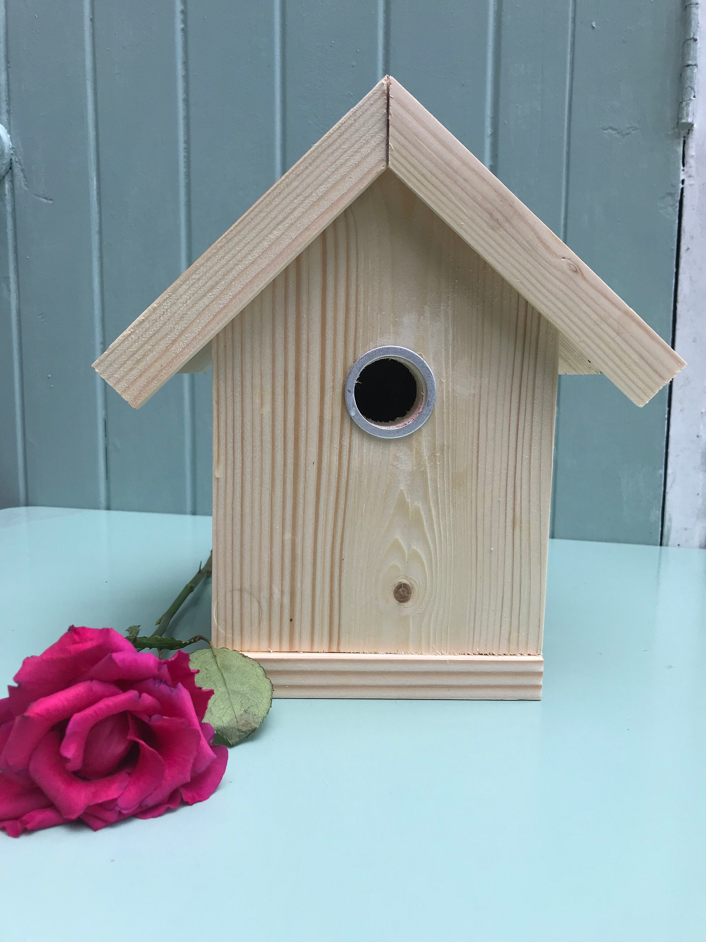 Paint your own handmade Wooden Bird House. Etsy