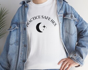 Practice Safe Hex Cotton Tee