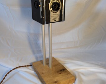 Vintage Box Camera Lamp